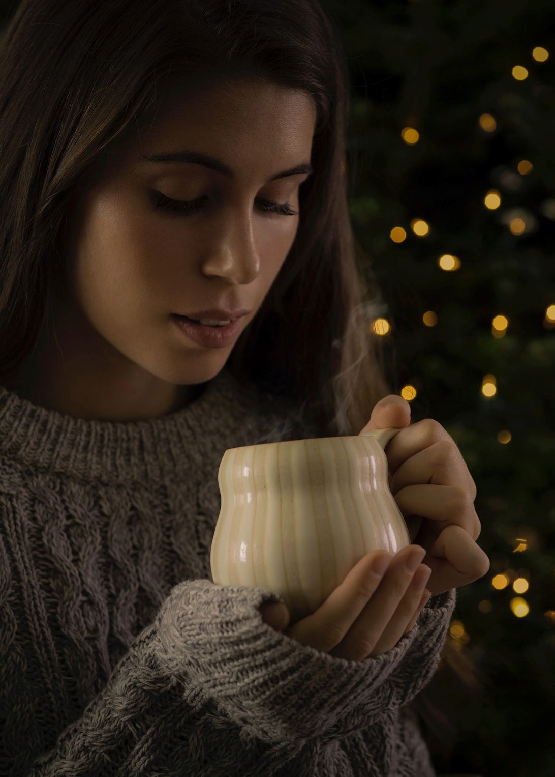 Eggnog latte s kávou a kořením