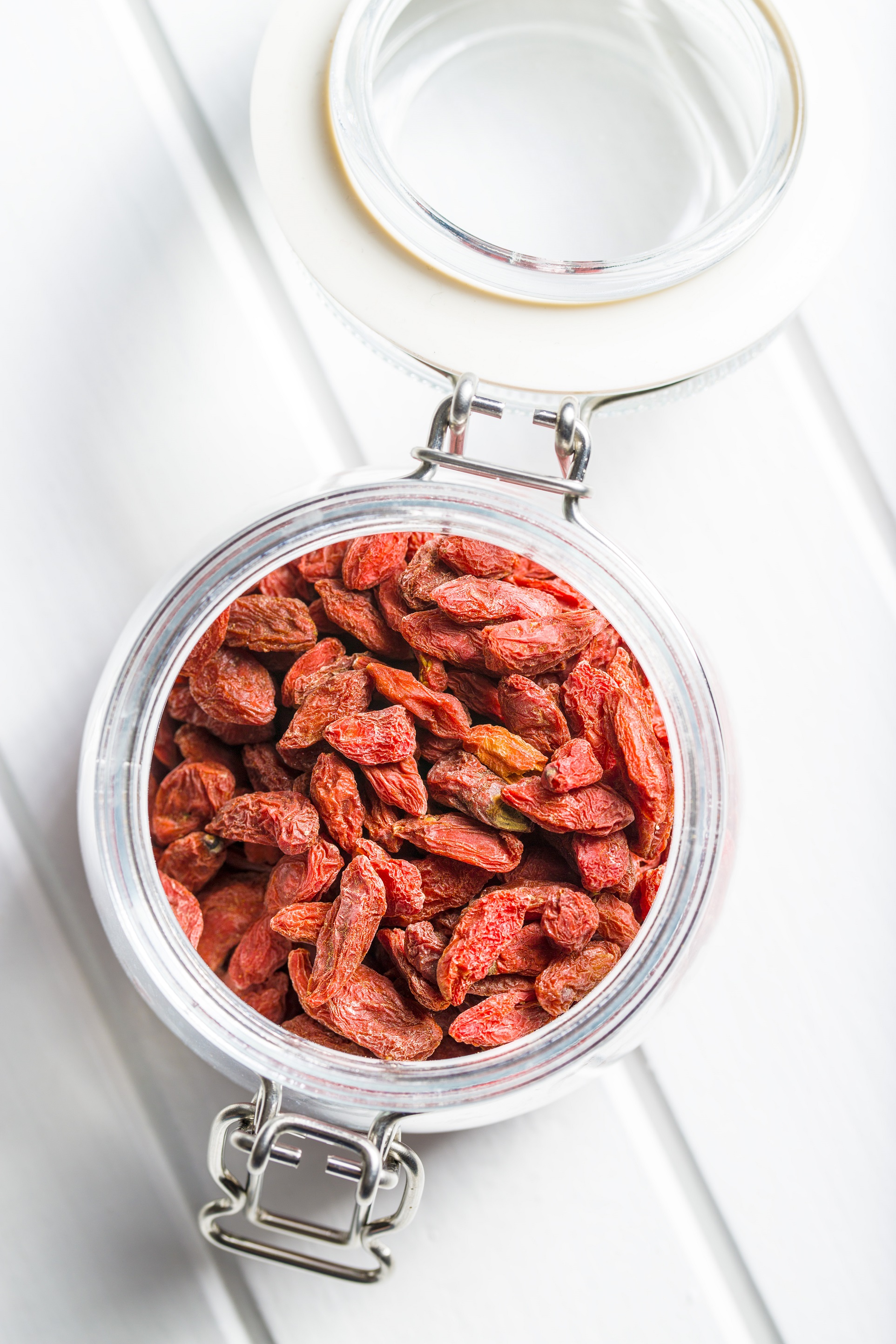 Plody goji jako přísada do čaje