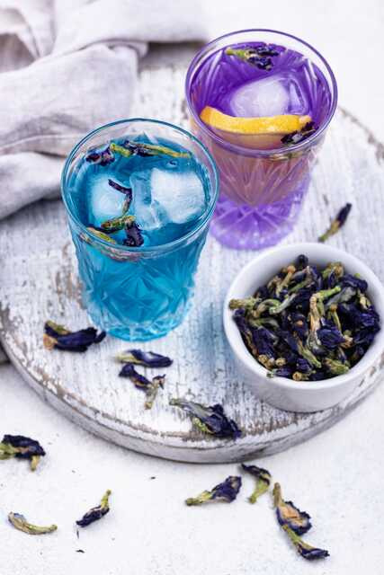 Modrý nálev z klitorie: Butterfly Pea Tea