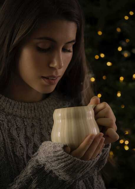 Eggnog latte: kořeněná káva se sladkým krémem