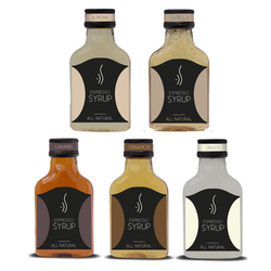 Sada zimných príchutí sirupu Espresso 5x100ml