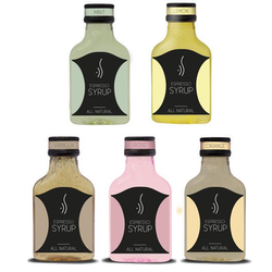 Sada letných príchutí Espresso sirup 5x100 ml