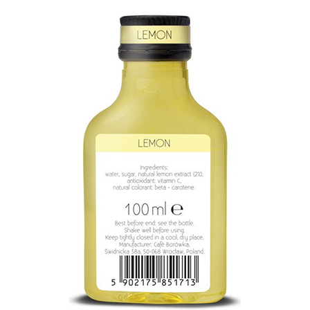 Citronový espresso sirup 100 ml