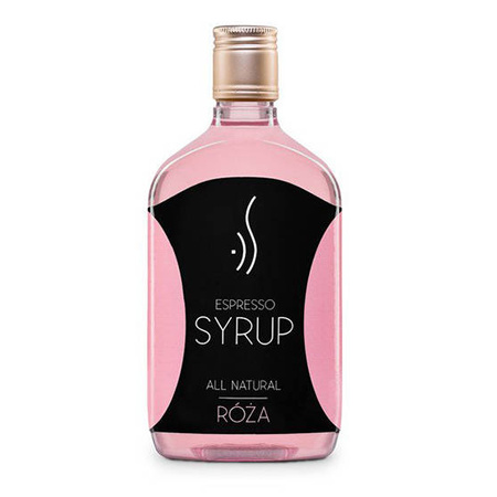 Růžový espresso sirup 500 ML