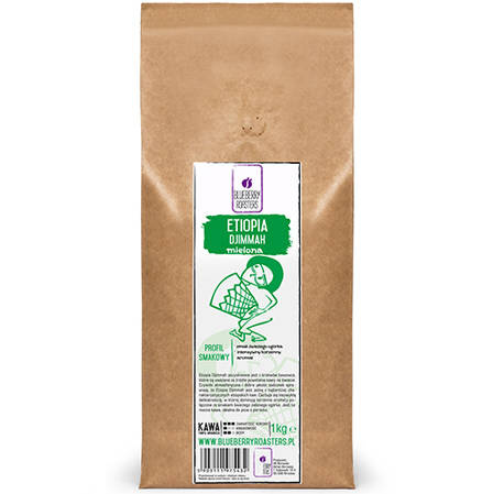 Etiópia Djimmah 1 kg zrnkovej kávy