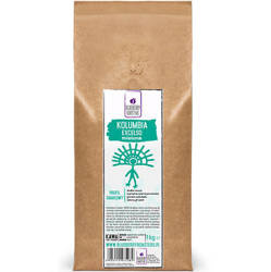 Zrnková káva Kolumbie Excelso 1 kg