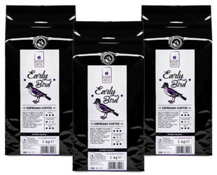Súprava kávy Early Bird Espresso 3x1 kg