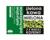 Zelená mletá káva Extra Slim Detox 1 kg