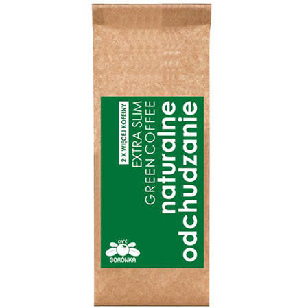 Zelená zrnková káva Ekstra Slim 250 g