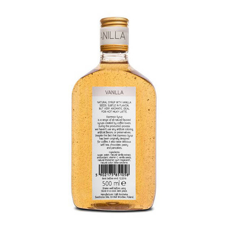 Vanilkový espresso sirup 500 ml