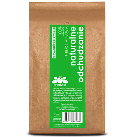 Πράσινος καφές σε κόκκους Slim 1 kg Green Coffee Detox
