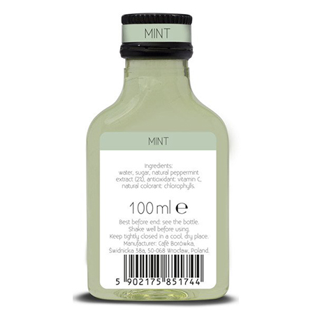 Mátový espresso sirup 100 ml