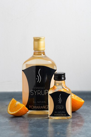 Pomerančový espresso sirup 500 ml