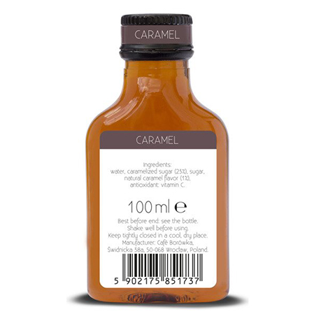 Karamelový espresso sirup 100 ml