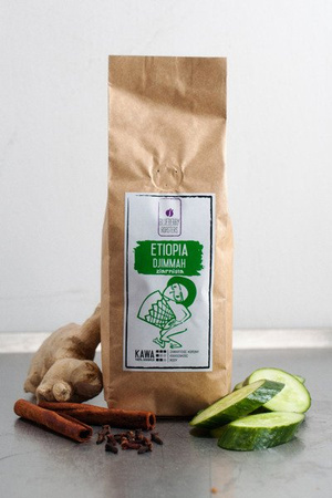 Zrnková káva Etiopie Djimmah 250 g