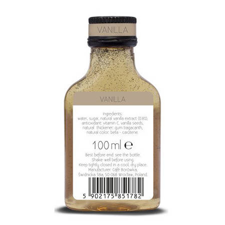 Vanilkový espresso sirup 100 ml