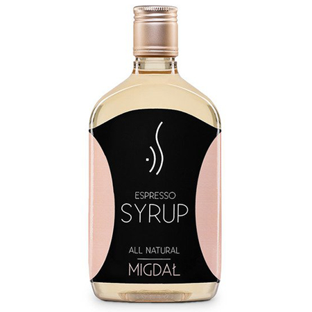 Mandlový espresso sirup 500 ml