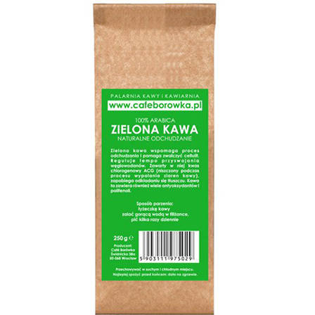 Πράσινος καφές σε κόκκους Slim 250g Green Coffee Detox