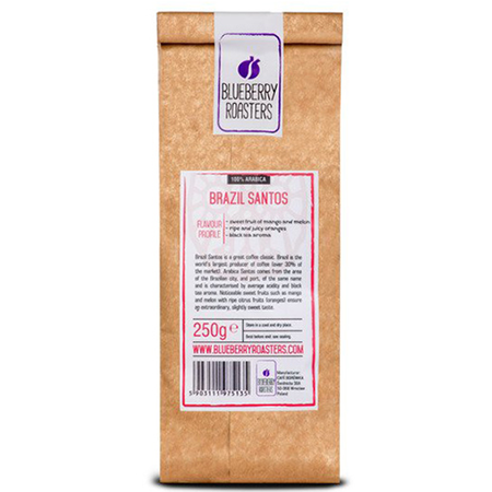 Brazil Santos mletá káva 250 g