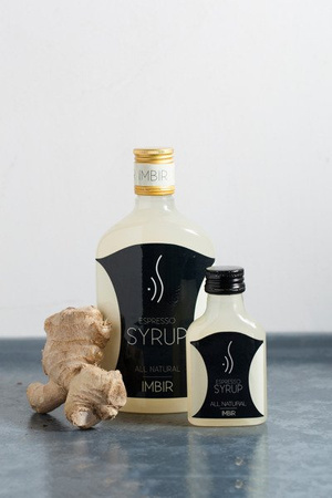 Zázvorový espresso sirup 500 ml