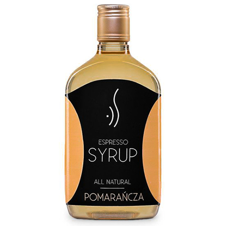 Pomerančový espresso sirup 500 ml