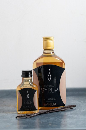 Vanilkový espresso sirup 500 ml