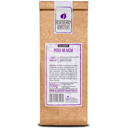 Mletá káva Peru HB MCM 250 g