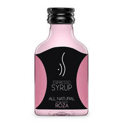 Růžový espresso sirup 100 ml