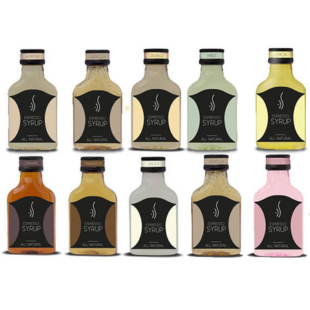 Σετ γνωριμίας Espresso Syrup 10×100 ml